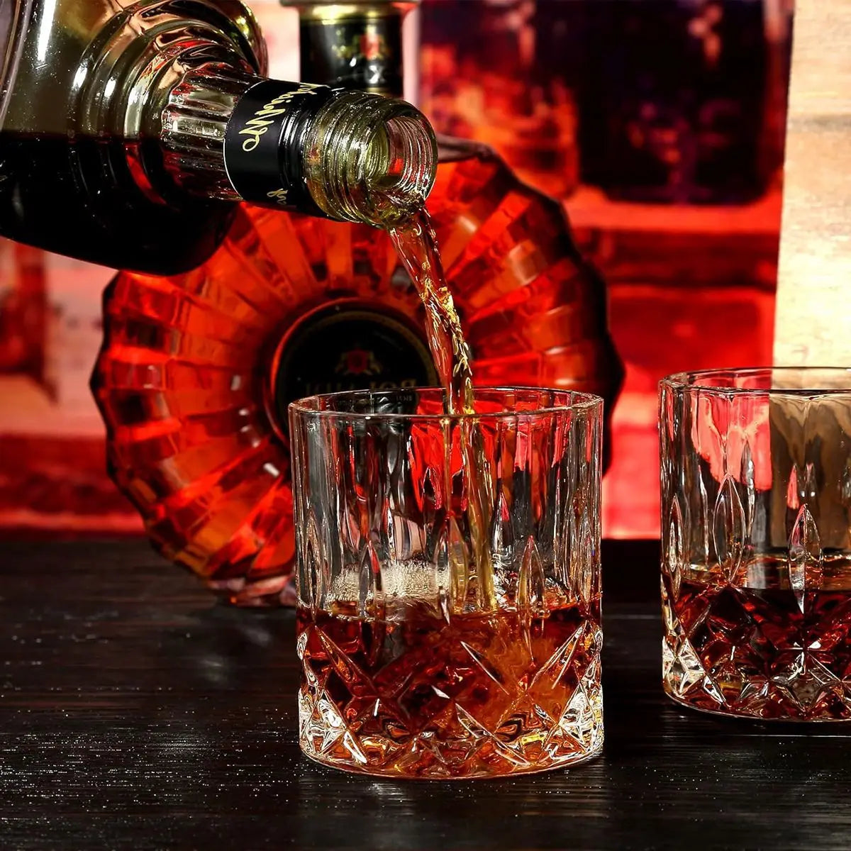 Duo de Dégustation avec pierres | Deux verres, huit pierres et un coffret pensé pour partager un moment d’exception.